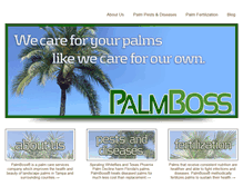 Tablet Screenshot of palmboss.com